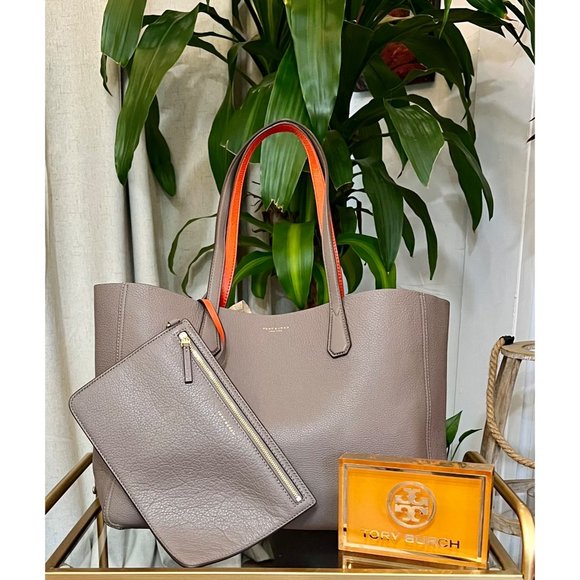 Tory Burch Handbags - ♦️♦️  TORY BURCH AUTHENTIC GREY PERRY HANDBAG ♦️♦️